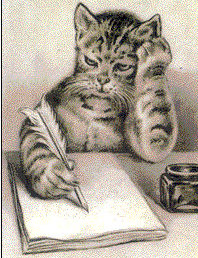 gato-escrevendo